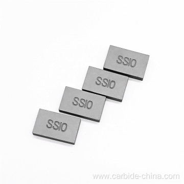 Rectangular SS10 Carbide Tips For Tufa Marble Cutting